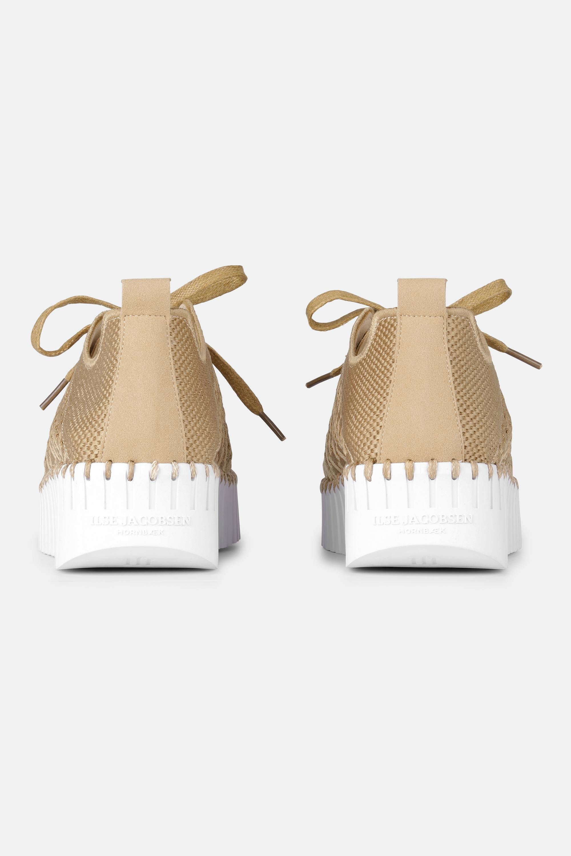 Tulip Chaussures À Lacets - Latte White